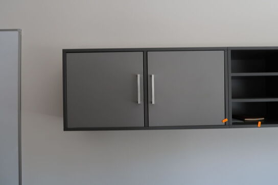 6 stk. reoler/skabe CUBE DESIGN