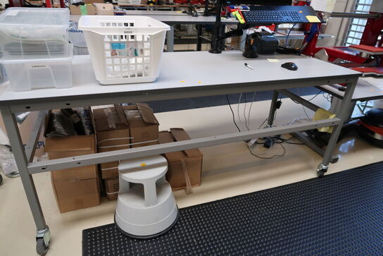 Pakkebord uden indhold, med pakkeemballage