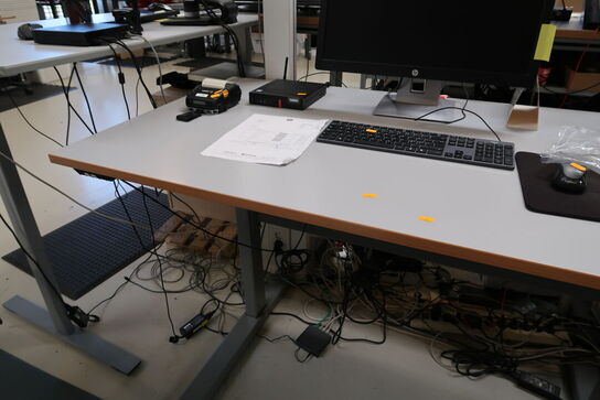 El. hæve/sænke skrivebord uden indhold