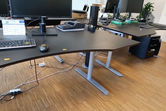 El. hæve/sænke skrivebord uden indhold