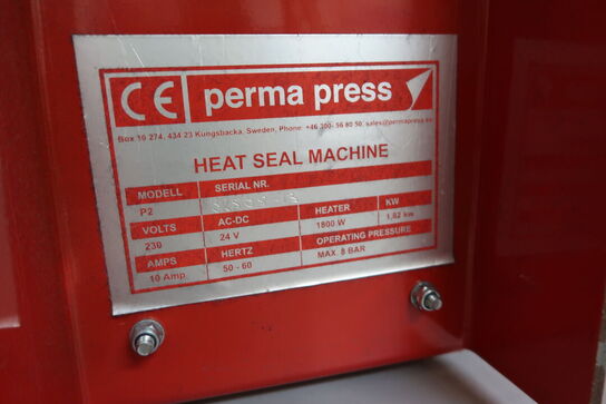 Varmepresse PERMA PRESS P2