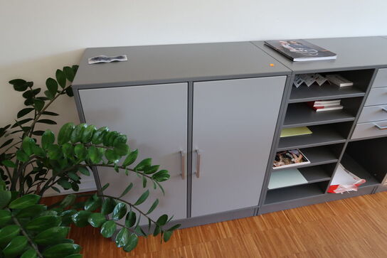 6 stk. reoler/skabe CUBE DESIGN