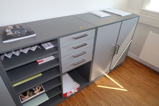 6 stk. reoler/skabe CUBE DESIGN