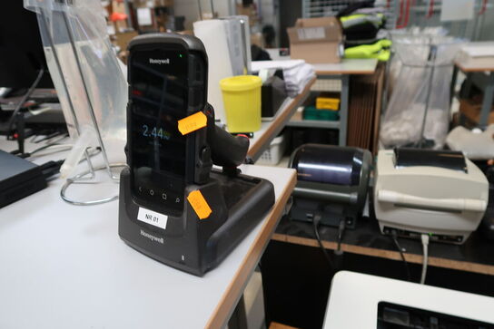 Håndholdscanner HONEYWELL med ladestation