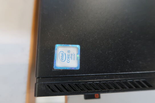 Computerskærm HP, tastatur, håndscanner, computer LENOVO