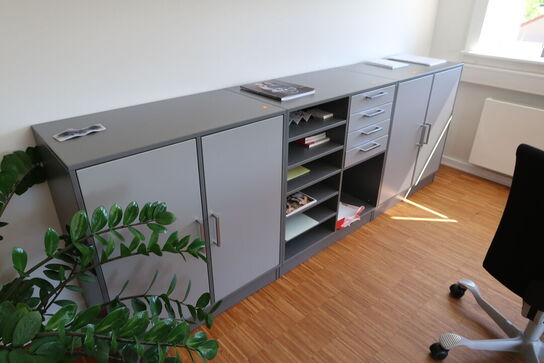 6 stk. reoler/skabe CUBE DESIGN