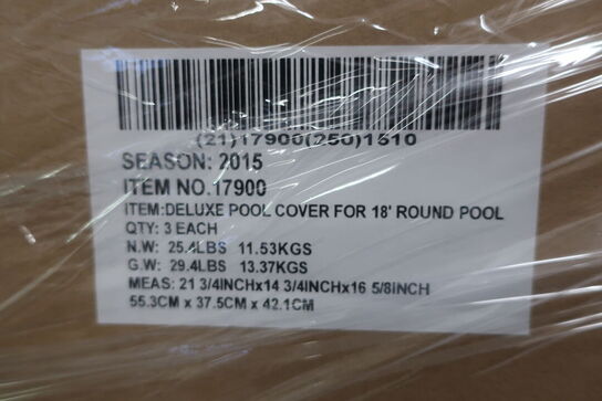 Palle med pool Cover m.m. INTEX