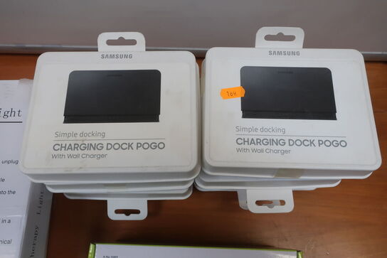 led daylight lamp, tv holder og charging dock pogo