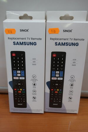 2 stk. Fjernbetjeninger, SINOX (SAMSUNG)