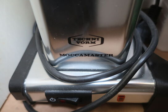 Kaffemaskine MOCCAMASTER, elkedel m.m.