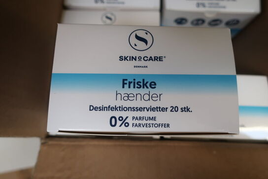 1200 stk. desinfektionsservietter "se dato"