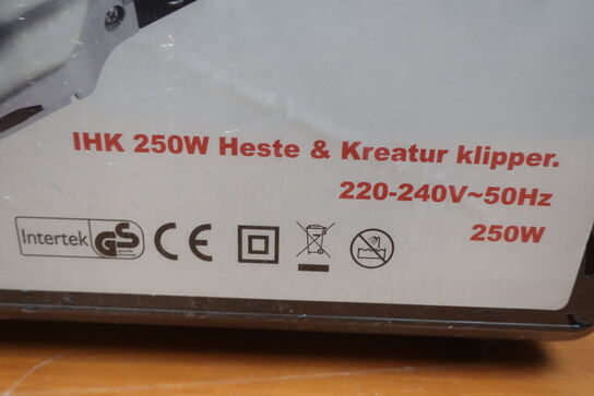 Heste & kreatur klipper IHK 250W