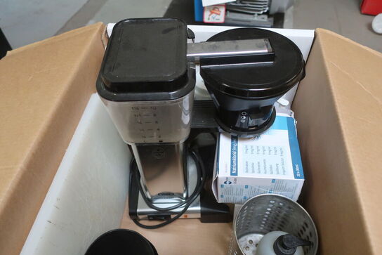 Kaffemaskine MOCCAMASTER, elkedel m.m.