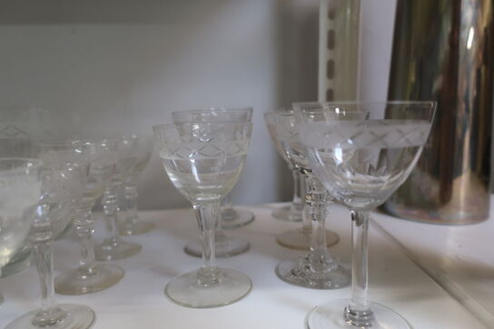 27 stk. glas EJBY HOLMEGAARD