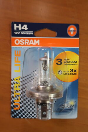 30 stk. autopære OSRAM H4 12V 60/55W