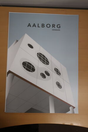 8 pakker plakater Aalborg - 3 stk. pr. pakke