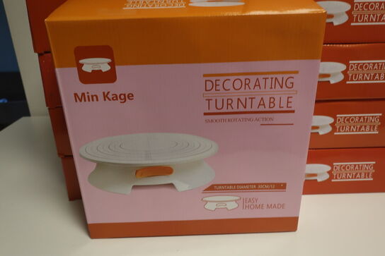 18 stk. decorating truntable
