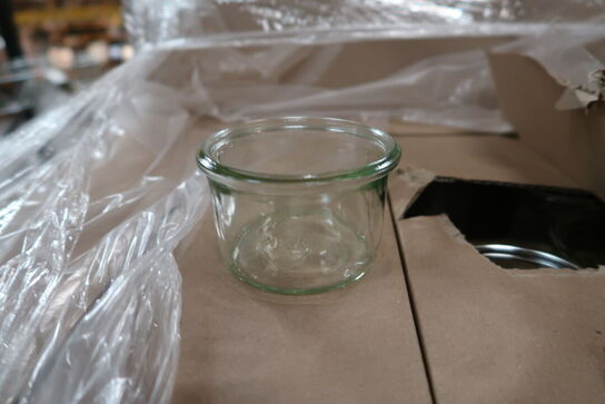 96 stk. Patentglas 20 cl u/låg Diam 80 mm Weck