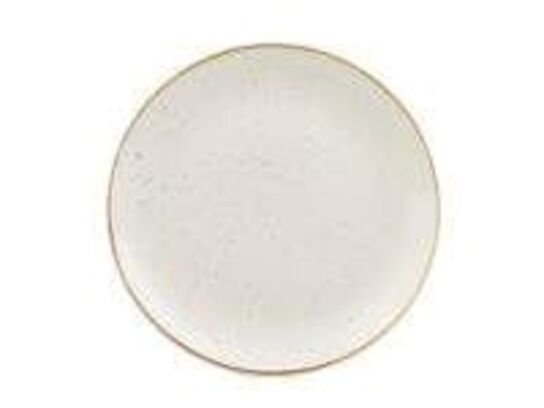12 stk. Tallerken coupe vanilje 288 mm Stonecast Churchill