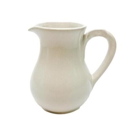 18 stk. Kande stentøj råhvid 0,5 ltr Rustik