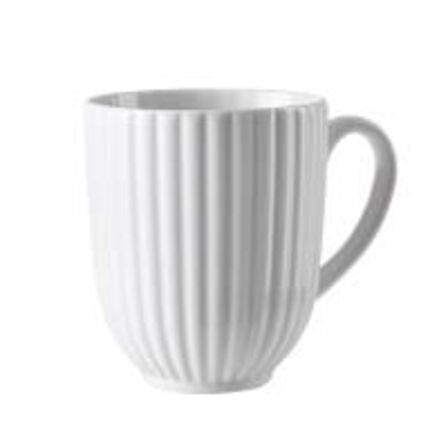 30 stk. Krus m/hank hvid 35 cl Daisy