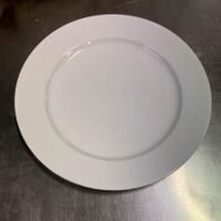 20 stk. Brugt tallerken hvid m/fane 315 mm