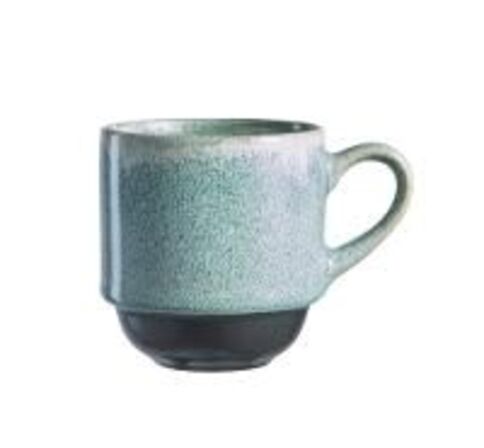 48 stk. Krus m/hank stabelbar grøn 26 cl