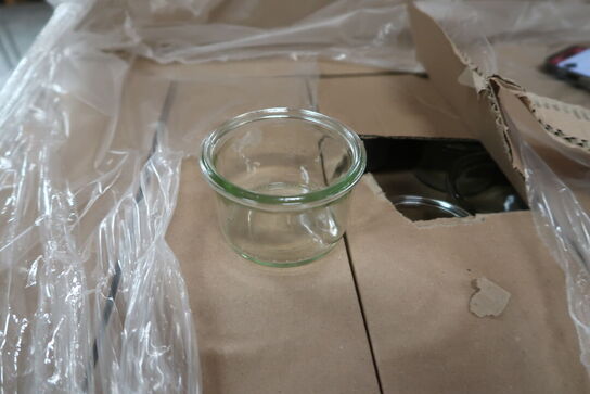 96 stk. Patentglas 20 cl u/låg Diam 80 mm Weck