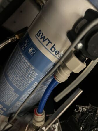 Bardisk m. køleanlæg 80x104x340cm, FELLOW vandkoger m.v.