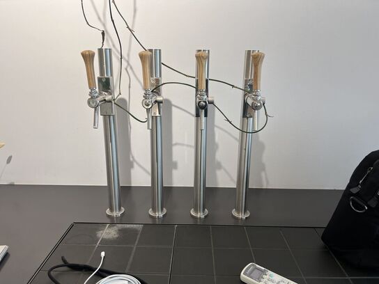 Bardisk m. køleanlæg 80x104x340cm, FELLOW vandkoger m.v.