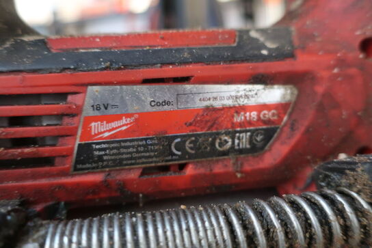 Fedtpresse MILWAUKEE M18 GG (akku)