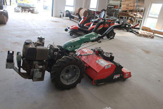 2 hj. traktor FERRARI 340 m. Muratori MWX 84 Stennedlægningsfræser