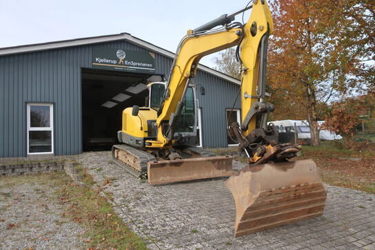9T Gravemaskine WACKER NEUSON ET90 årg. 2021 m. ENGCON tiltarm