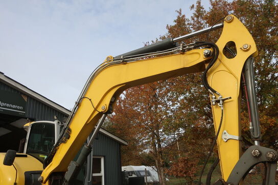 9T Gravemaskine WACKER NEUSON ET90 årg. 2021 m. ENGCON tiltarm