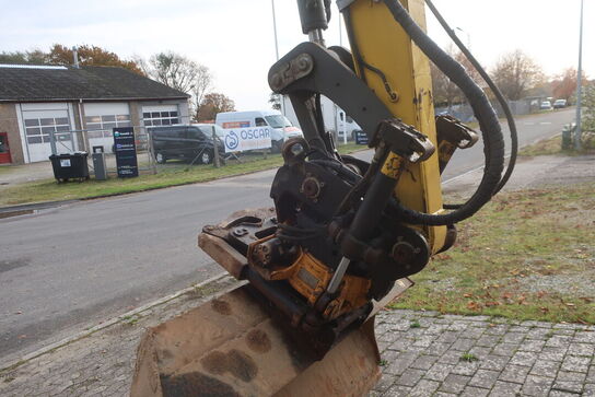 9T Gravemaskine WACKER NEUSON ET90 årg. 2021 m. ENGCON tiltarm