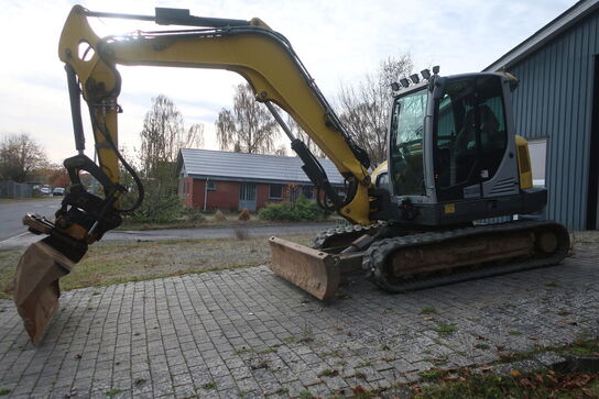 9T Gravemaskine WACKER NEUSON ET90 årg. 2021 m. ENGCON tiltarm