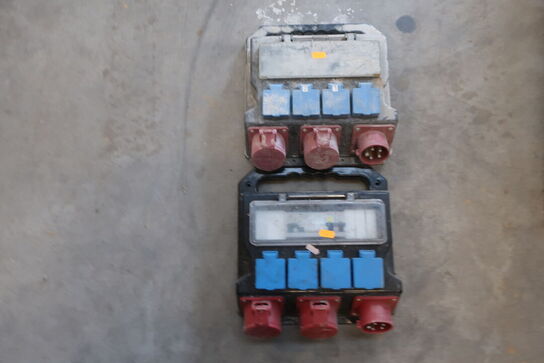 2 stk. byggepladstavler