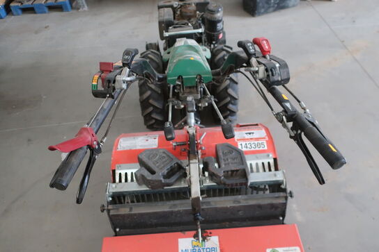 2 hj. traktor FERRARI 340 m. Muratori MWX 84 Stennedlægningsfræser