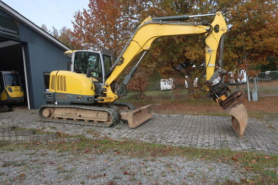 9T Gravemaskine WACKER NEUSON ET90 årg. 2021 m. ENGCON tiltarm