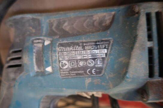 Vinkelsliber MILWAUKEE & slagboremaskine MAKITA