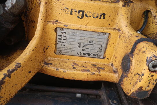 9T Gravemaskine WACKER NEUSON ET90 årg. 2021 m. ENGCON tiltarm