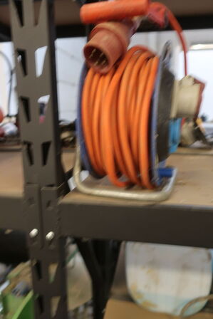 Kabeltromle med CEE stik