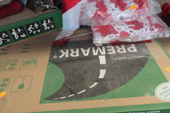 Div. markeringer, kæder m.v. (se billeder)