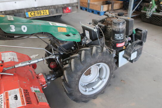 2 hj. traktor FERRARI 340 m. Muratori MWX 84 Stennedlægningsfræser