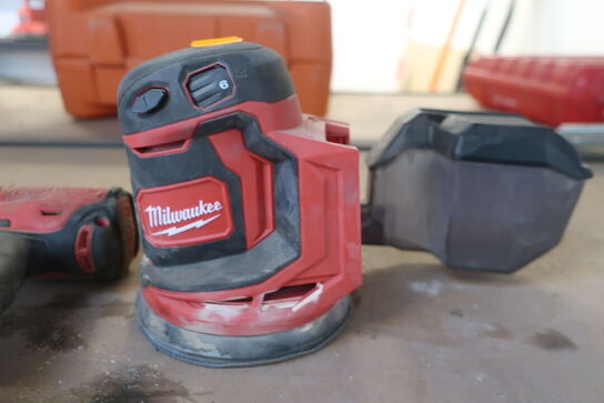 Sliber & slagnøgle MILWAUKEE (akku)