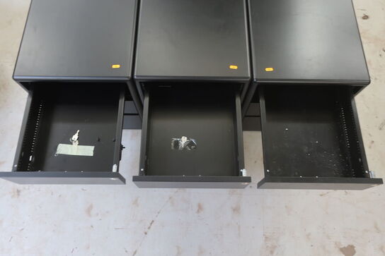 3 stk. skuffemonduler 