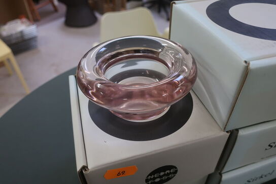 5 stk. lysestager NEDRE FOSS SIRKEL 