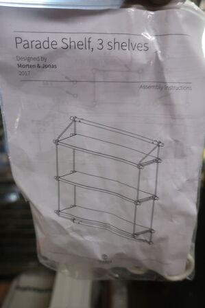 4 stk. Warm Nordic Parade Shelf 3 Shelves L: 100 cm - Warm White