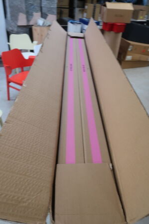 6 stk. neon tube led HAY