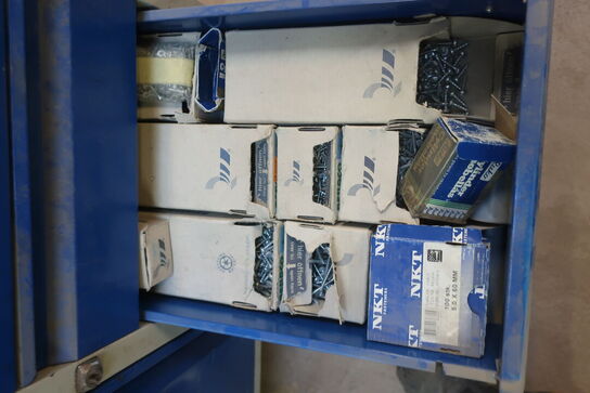 Værkstedsvogn med indhold